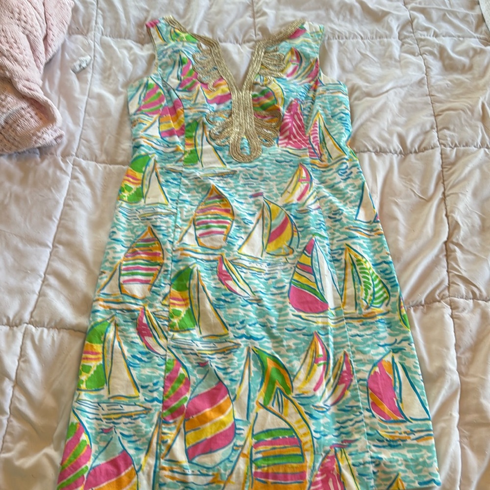You gotta regatta shift dress .